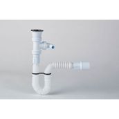 Japar 50 mm Çıkışlı Lavabo ve Evye Sifonu