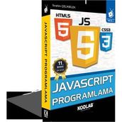 JAVASCRİPT PROGRAMLAMA EĞİTİM KİTABI (Siyah - Beyaz)