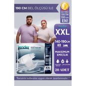 Jender Bel Bantlı XXL 20 Adet Hasta Bezi