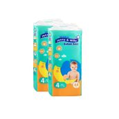 Jenny & Willy No:4 Maxi 88 Adet Bebek Bezi