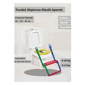 Jet's Home Tuvalet Alıştırıcı Klozet Adaptörü Basamaklı Çocuk Tuvalet Yardımcısı Motek