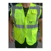 Jiekai Reflektörlü Yelek Fosforlu Motosiklet Motorcu Yeleği