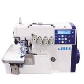 Jın M1-424SF-ABL Direct Drive, 3 Sensörlü, Manyetik Iplik Kesmeli (Giyotin Tip) ve Ayak Kaldirmali, 4 Iplik Otomatik Kıstırmalı Akıllı Overlok Makinasi