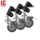 Jinbei JB11-036C Caster Kit 3'lü Çelik Işık Standı Tekerleği