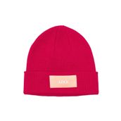 JJXX Kadın JXBASIC LOGO BEANIE ACC SN Şapka, Kiraz Kırmızısı