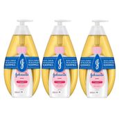 Johnson's Baby 3'lü Set Klasik 750 ml Bebek Şampuanı + 200 ml Bebek Yağı