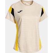 Joma 902518.002 Montreal Kadın Sıfır Yaka Bej Spor Tişört