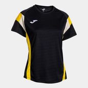 Joma 902518.109 Montreal Kadın Sıfır Yaka Siyah Spor Tişört