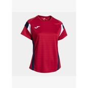 Joma 902518.331 Montreal Kadın Sıfır Yaka Kırmızı Spor Tişört