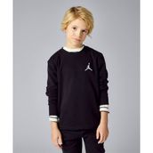 Jordan 95C578-023 Siyah Essentials Fleece Crewneck Sweatshirt Çocuk Sweatshirt