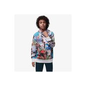 Jordan 95D396-782 Brooklyn All Over Print Fleece Pullover Çok Renkli Çocuk Sweatshirt