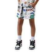 Jordan 95D741-782 Beyaz Essentials French Terry Printed Pullover Hoodie Çocuk Sweatshirt