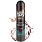 JOY DROPS Kadınlar ve erkekler için kayganlaştırıcı jel, tüm cilt tipleri uygundur, kolay temizlenir, leke bırakmaz, pH değeri ile uyumlu, kokusuz renksiz, 125 ml, çikolata