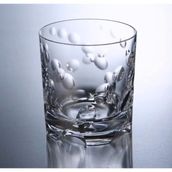 Jumbo Glory Viski Bardağı Dalgalı 2li 80*80*90 mm -250 ml ( 500.0 - Şeffaf - 350 ml