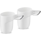 Jumbo Goddess 2 Kişilik Espresso Fincan Seti Platin - Gümüş