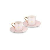 Jumbo Navy 2'Li Kahve Fincan Takımı Pink
