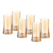Jumbo Sandy Amber 6'Lı Meşrubat Bardağı
