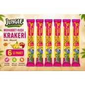 Jungle Ballı Meyveli Muhabbet Kuşu Krakeri 30 gr Çoklu Paket Seçenekleri - 6'lı