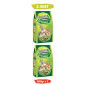 Jungle Özel Tahıllı Premium Vitaminli Tavşan Yemi 500GR X 2 ADET