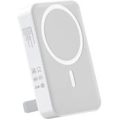 Juo 10000 mAh MagSafe Beyaz Powerbank Standlı PD20W Taşınabilir Kablosuz Hızlı Şarj Cihazı