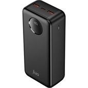 Juo 30.000 mAh 22.5W Siyah Dijital Led Ekranlı Taşınabilir Hızlı Şarj Cihazı Powerbank