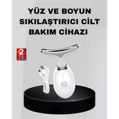 Kablosuz Şarjlı Yüz Sıkılaştırıcı Cihaz Ems Mikro Akım Masaj Aleti