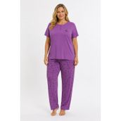 Kadın Orta Yaş ve Üzeri Kısa Kollu Anne Pijama Takımı 5540