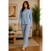 Kadın Orta Yaş ve Üzeri Rahat Kalıp Anne Pijama Takımı 270