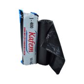 Kafem 10'lu 80x110 cm J400 Siyah Jumbo Boy Çöp Poşeti (5 adet)