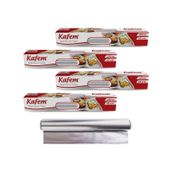 Kafem 45 cm 100 m 10 mic 4 Paket Aluminyum Folyo