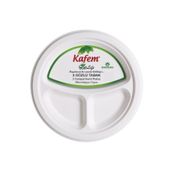 Kafem Kağıt Tabak Üç Gözlü Ekolojik 22 cm 25 Adet
