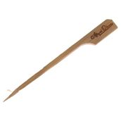 Kafem Yassı Bambu Sunum Kürdanı 9 cm 50 Adet - Kahverengi