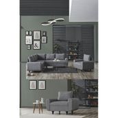 Kagu Corner Flavia Plus Köşe Takımı Berjerli Gri