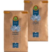 Kahve Dünyası 2'li Fındık Aromalı Filtre Kahve 250 gr Türkiye Menşeli Yumuşak İçimli - 500 gr