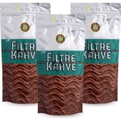 Kahve Dünyası 3'lü Filtre Kahve 250 gr Dengeli Lezzet ile Zengin Aroma Sunan Setli Ürün