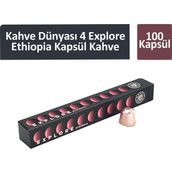 Kahve Dünyası 4 Explore Ethiopia Kapsül Kahve 100 Kapsül - 1 Adet