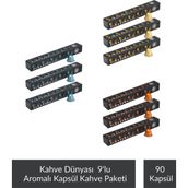 Kahve Dünyası 9'lu Aromalı Kapsül Kahve Seti