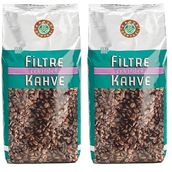 KAHVE DUNYASI Dünyası Filtre Kavrulmuş Çekirdek 1 Kg (2 paketi)