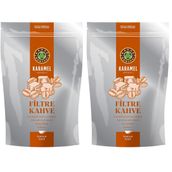 Kahve Dünyası Filtre Kahve Karamel Aromalı Kilitli 250 gr (2 paketi)