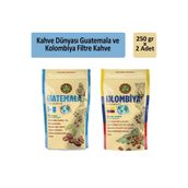 Kahve Dünyası Kahve Dünyası Kolombiya ve Guatemala Filtre Kahve 250 gr x 2 Adet