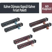 Kahve Dünyası Kapsül Kahve Fırsat Paketi 60 Kapsül - 6 Adet
