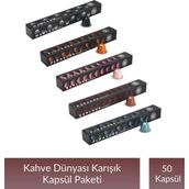 Kahve Dünyası Karışık Kapsül Paketi 50 Kapsül - 1 Adet