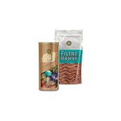 Kahve Dünyası Lavi Karışık Silindir Kutu 400 Gr + Filtre Kahve 250 Gr Paketi