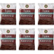Kahve Dünyası Orta Kavrulmuş Türk Kahvesi 100 gr x 6 Adet Brezilya Menşeli Eşsiz Lezzet - Filtre Kahve