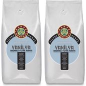 Kahve Dünyası Vanilya Aromalı Filtre Kahve Çekirdek 2 Adet 1 kg - Çekirdek (Öğütülmemiş)