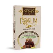Kakao Kaplamalı Antep Fıstıklı Çifte Kavrulmuş Lokum 200G