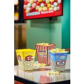 KaktüsKedi 3 Adet Patlamış Mısır Kovası | Popcorn Kutusu Seti