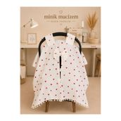 kalbimbaby Poplin kumaş puset örtüsü
