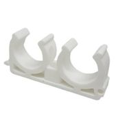 Kalde Pp Çiftli 20x22 mm Beyaz Kelepçe