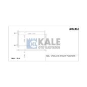 Kale 345350 Klima Radyatörü